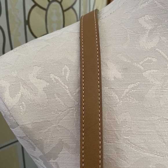 Fossil Crossbody Woven Fabric & Leather Bag - Picture 9 of 11